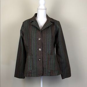 Birch Hill Women’s Multicolor Striped Jacket